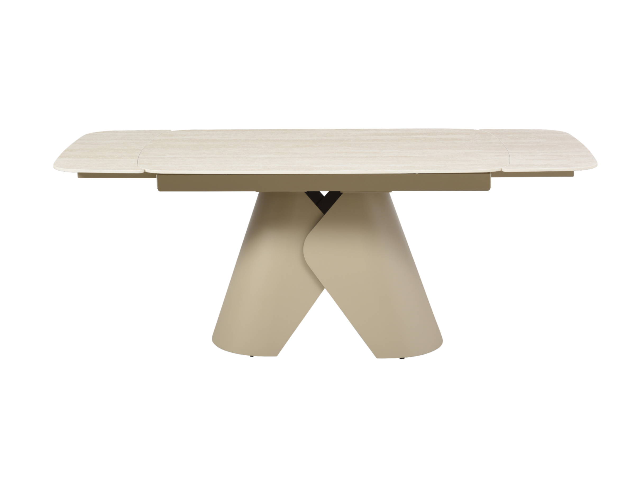 Стіл обідній розсувний Vetro Mebel Паріс 1400- 2000x900x760 мм Крема марфіль/Бежевий (TМL-997-1) - фото 2 Стіл обідній розсувний Vetro Mebel Паріс 1400- 2000x900x760 мм Крема марфіль/Бежевий (TМL-997-1) - фото 2