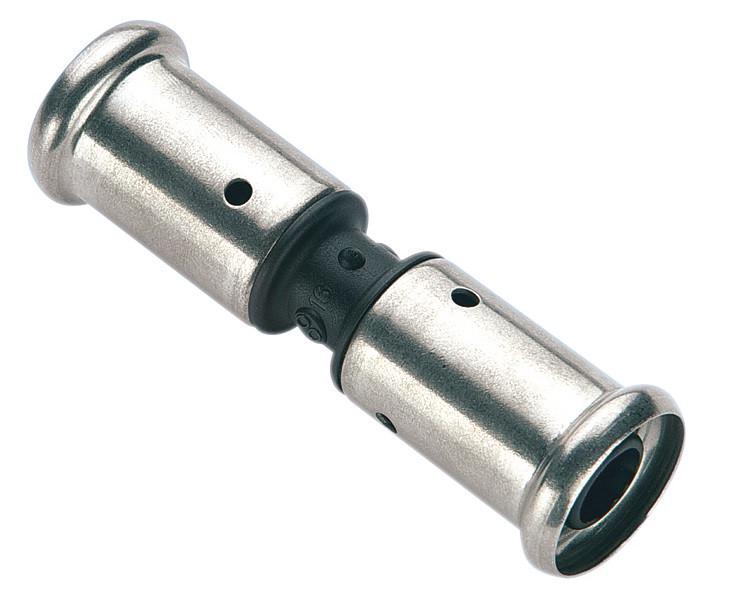 Пресс-муфта промежуточная HENCO пластмасса 40х40 (15PK-4040)
