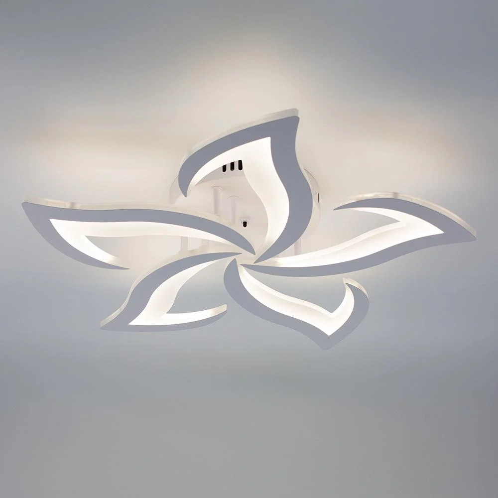 Люстра ESLLSE ELLA LED с пультом 50 Вт 5F 600x95 мм (10595) - фото 1 Люстра ESLLSE ELLA LED с пультом 50 Вт 5F 600x95 мм (10595) - фото 1