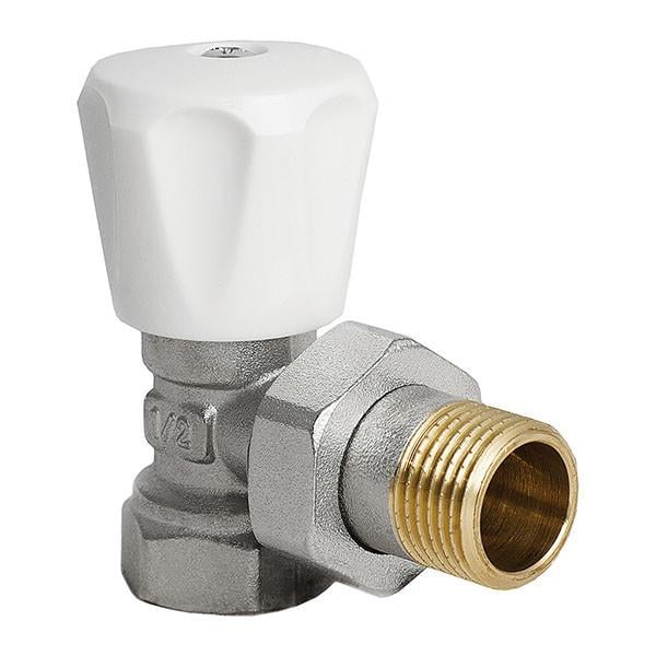 Вентиль радіаторний кутовий KOER KR.901 1/2"x1/2" з американкою (KR0002)