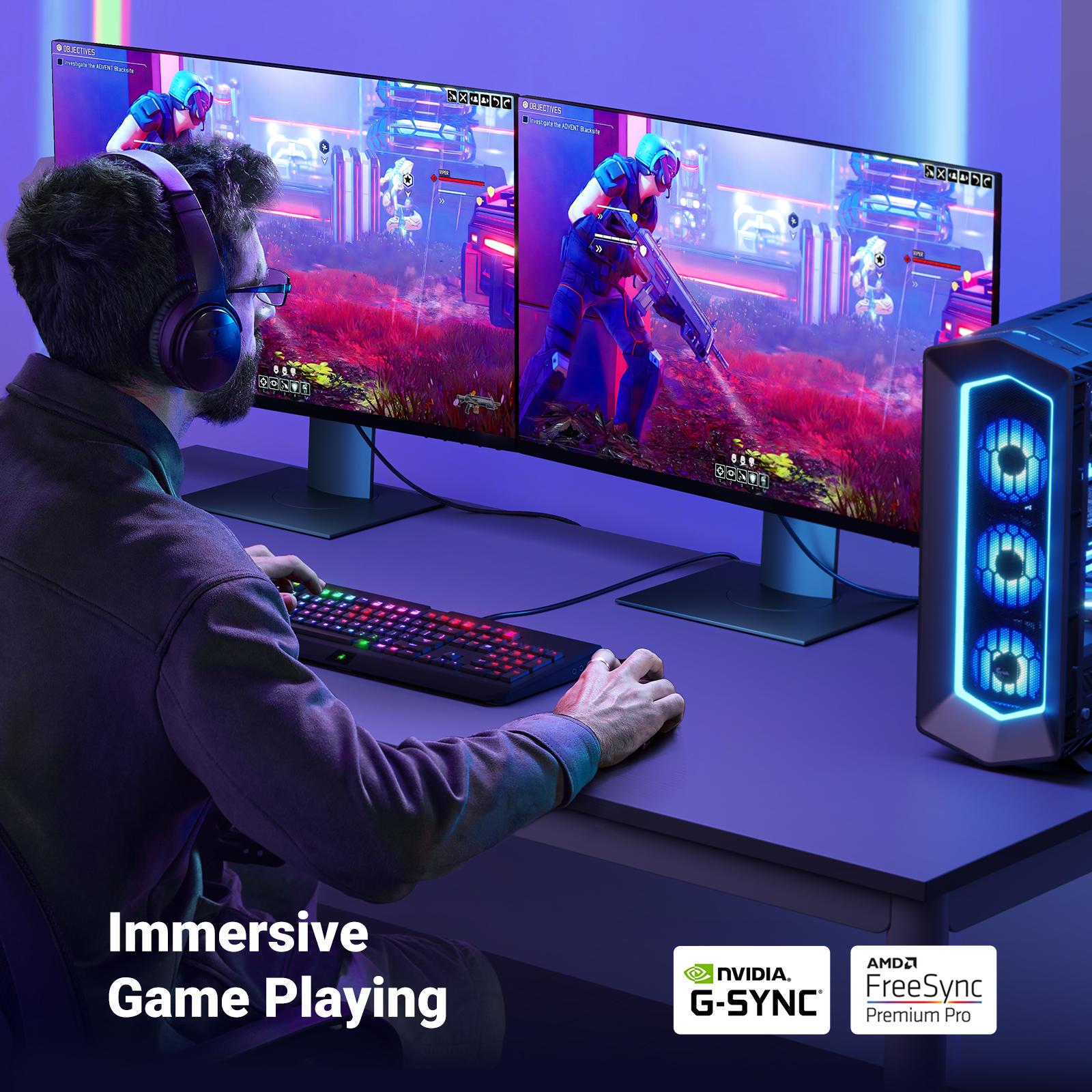 Кабель UGREEN DisplayPort 1.4 8K 60Hz 4K 144Hz 2K 165Hz 1080p 240Hz 32.4 Гбіт/с DP Dynamic HDR G-Sync Free Sync 3D 2 м Чорний (80392) - фото 7