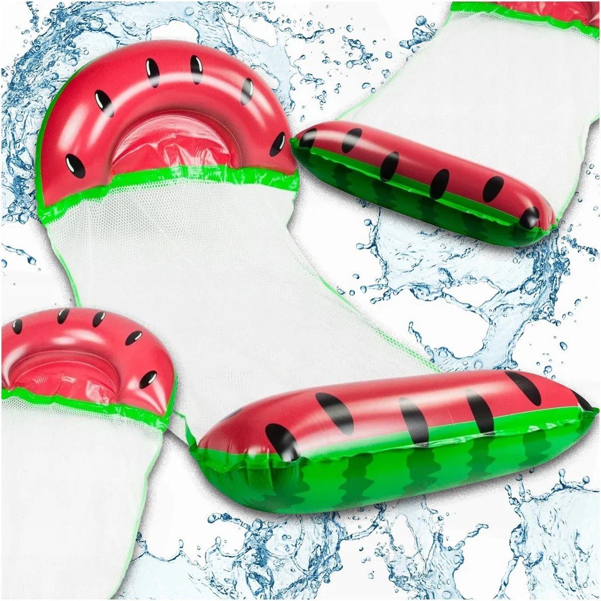 Матрац для плавання надувний з сіткою та підголовником 137x70 см - фото 6