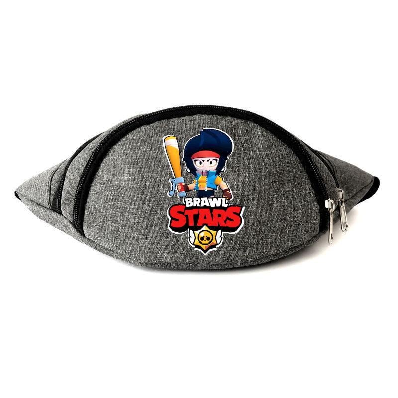Поясная сумка-бананка Cappuchino toys Бравл Старс Мстительница BS-Avenger Серый (1454091355)