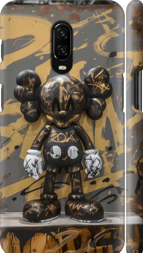 Чехол на OnePlus 6T Bronze kaws (6097m-1587-42517)