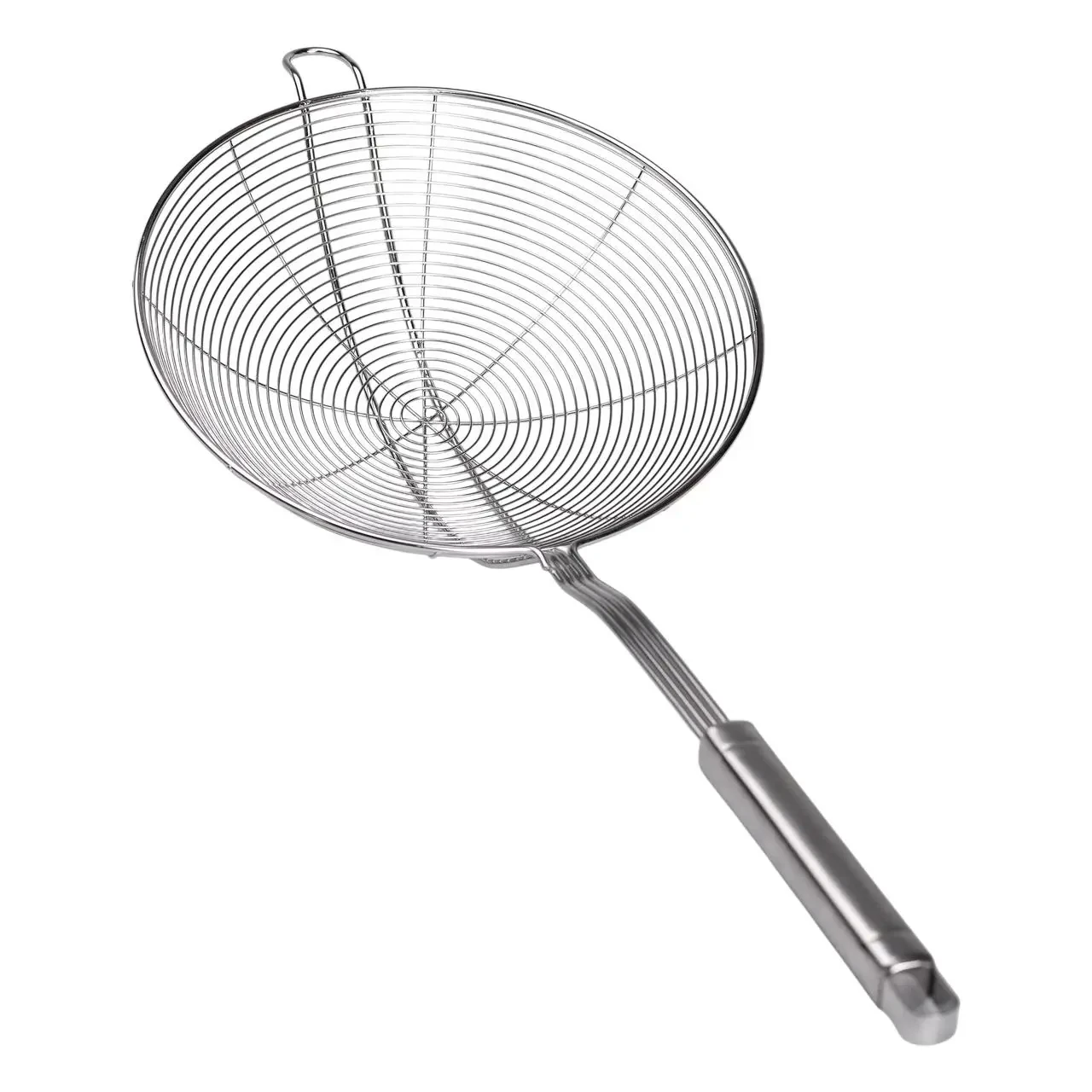 Шумовка для фритюра из нержавеющей стали с ручкой Ø 20 см (HP-19-16-20CM) Шумовка для фритюра из нержавеющей стали с ручкой Ø 20 см (HP-19-16-20CM)