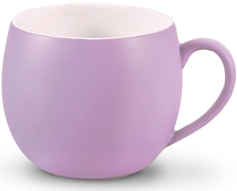 Кружка керамическая Fissman Liana 320 мл Сиреневый (FN-SC-9343)