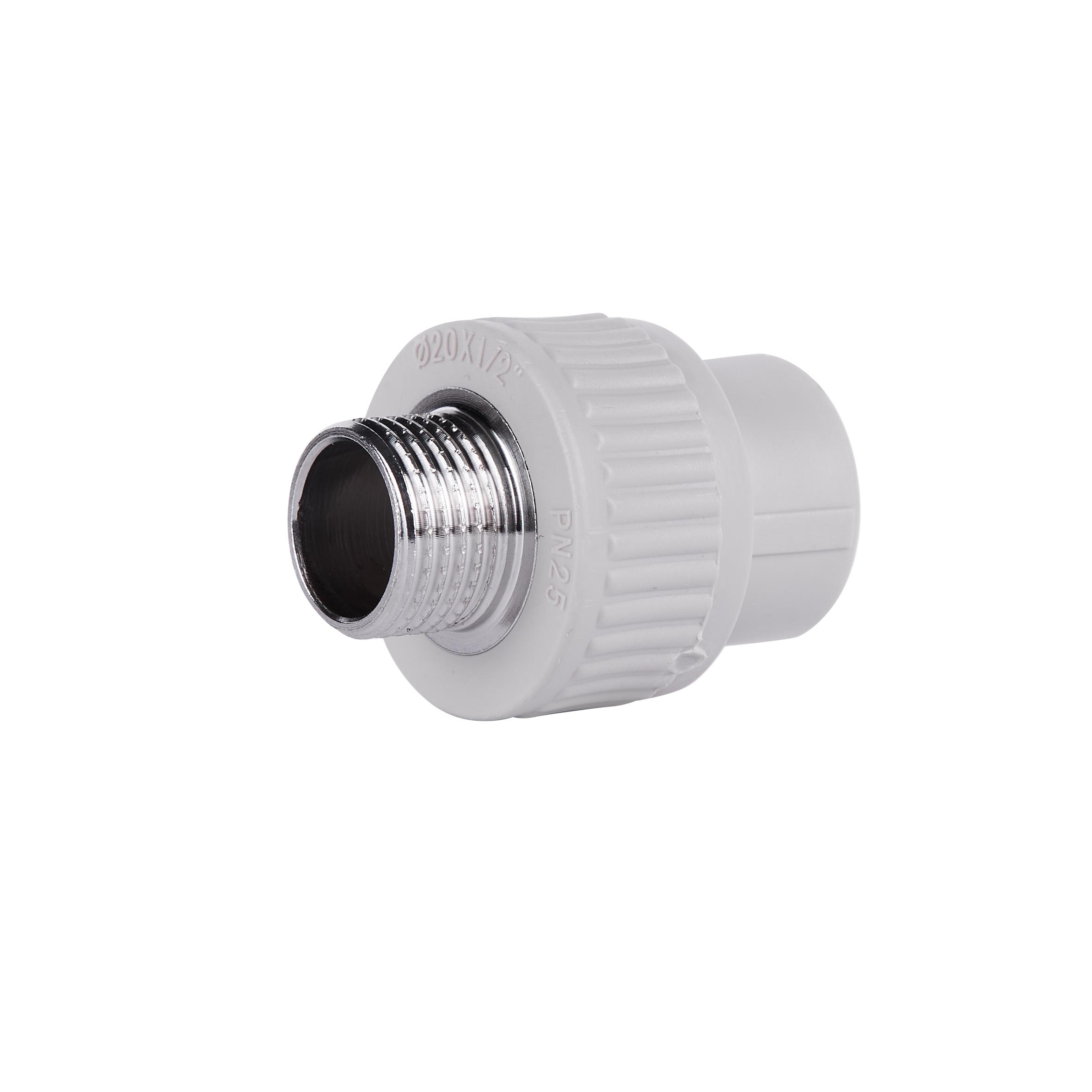Муфта Alfa plast APMTCX2012X PPR пайка-наружная 20x1/2" (72617) Муфта Alfa plast APMTCX2012X PPR пайка-наружная 20x1/2" (72617)