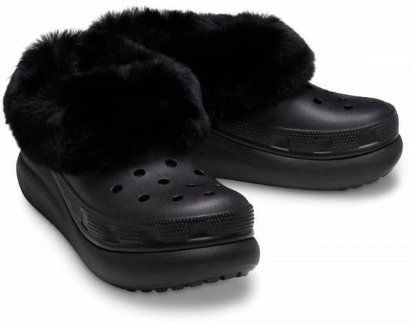 Сабо зимние Crocs Furever Crush р. W10/EUR 40-41 Black.