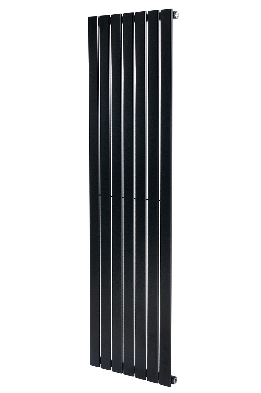 Радиатор дизайнерский вертикальный ARTTIDESIGN Livorno 7/2000/476/50 мм Черный матовый (AD-LV.7.200.47.5.B)