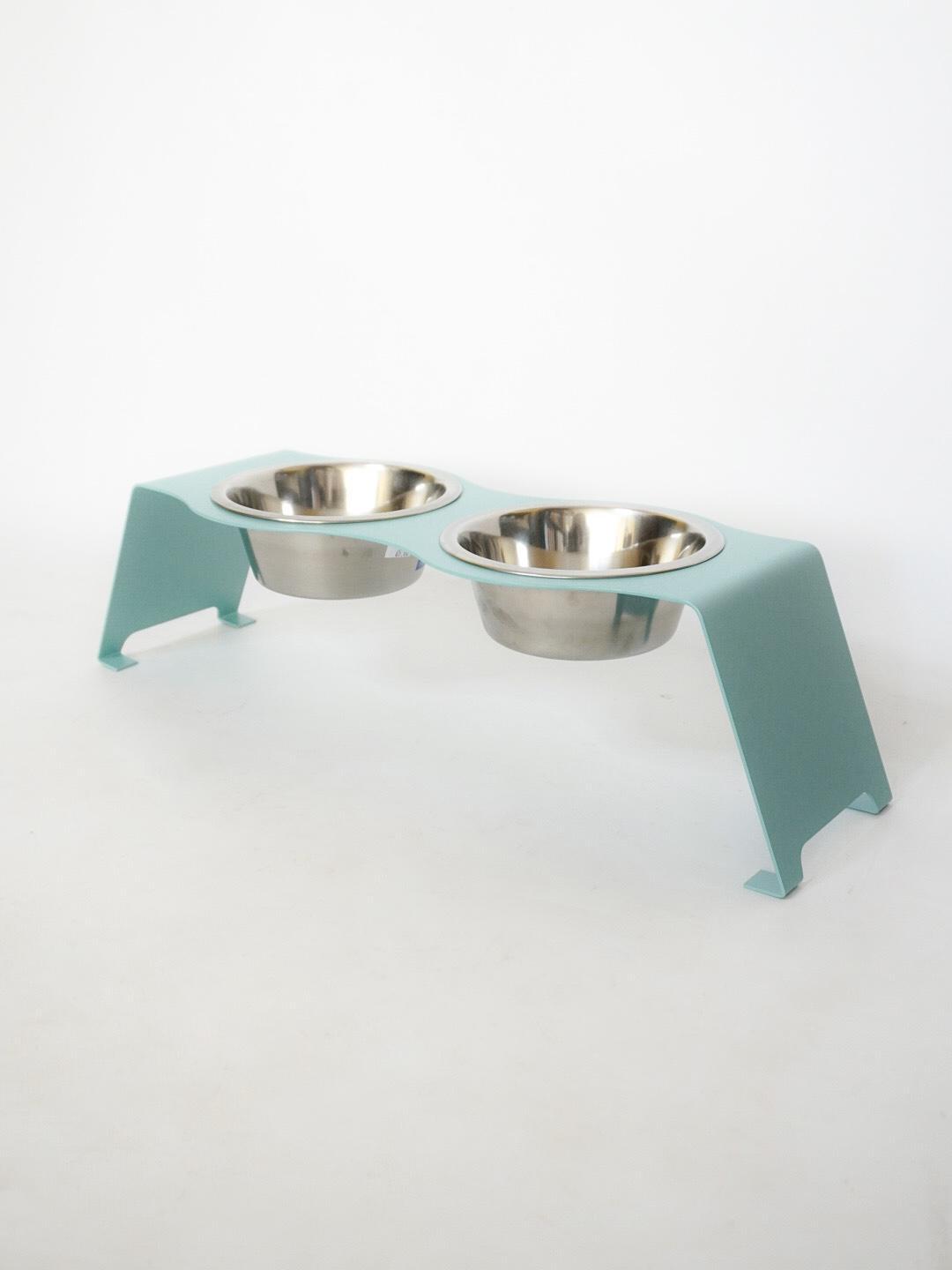 Кормушка My friend подставка для собак мелких пород на 2 миски металл 111 мм 0,2 л Мятный (24422889) - фото 5 Кормушка My friend подставка для собак мелких пород на 2 миски металл 111 мм 0,2 л Мятный (24422889) - фото 5