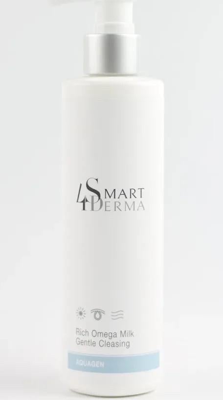 Роскошное молочко для умывания Smart4Derma Aquagen RICH OMEGA MILK GENTLE CLEASING 250 мл (2381330507)