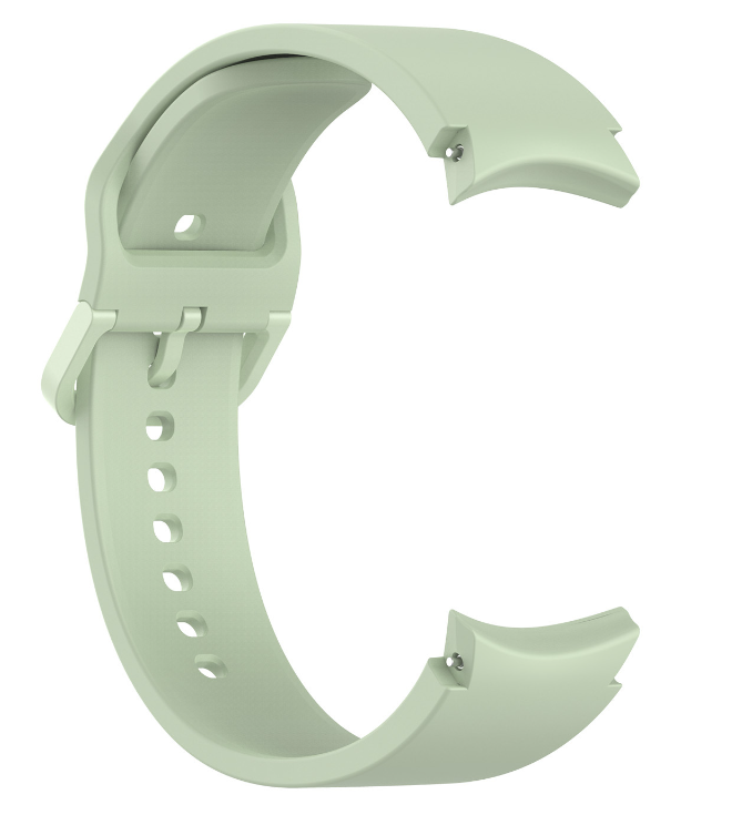 Ремешок CDK Silicone Sport Full Light Classic Lдля Samsung Watch6 R930/R935 40 мм Light green (013601) - фото 2