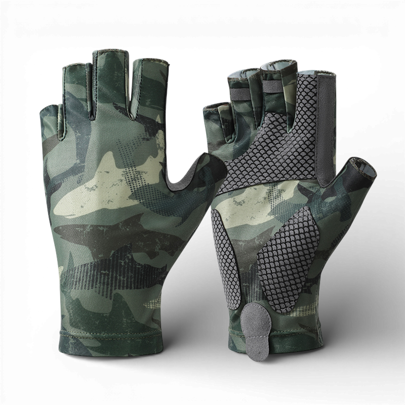 Перчатки без пальцев для рыбалки GDragon нейлон Зеленый (31793846) Перчатки без пальцев для рыбалки GDragon нейлон Зеленый (31793846)