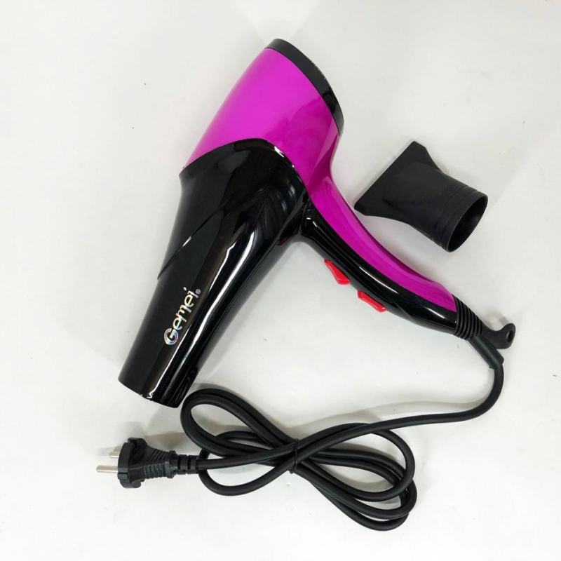 Фен для волос Gemei GM-1766 2600 Вт Purple (tf4352) - фото 4
