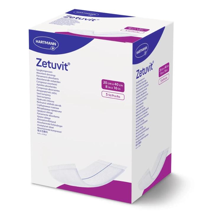 Пов'язка сорбційна Zetuvit 20х40 см 1 шт.