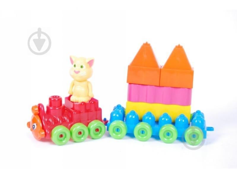 Конструктор Поезд с прицепом Kinderway (KW-02-409)