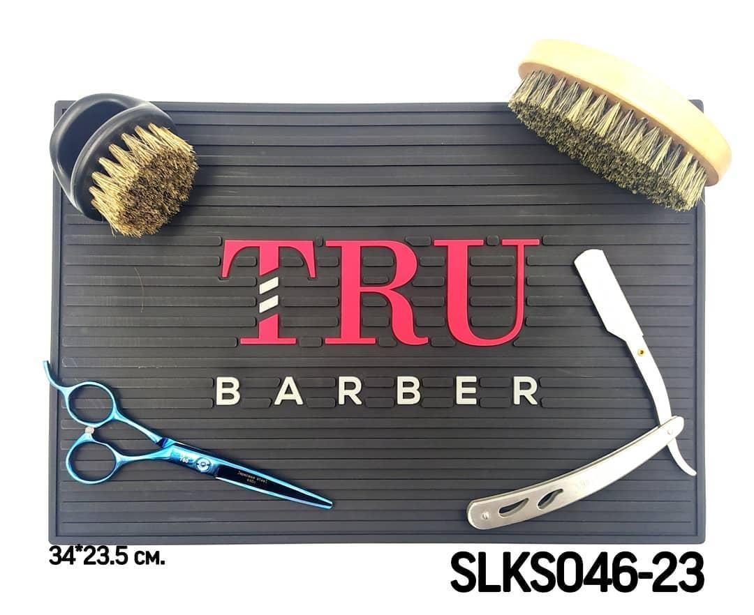 Коврик силиконовый для парикмахерского инструмента ДенІС professional TRU BARBER 23,5х34 см (1453071824) - фото 2 Коврик силиконовый для парикмахерского инструмента ДенІС professional TRU BARBER 23,5х34 см (1453071824) - фото 2