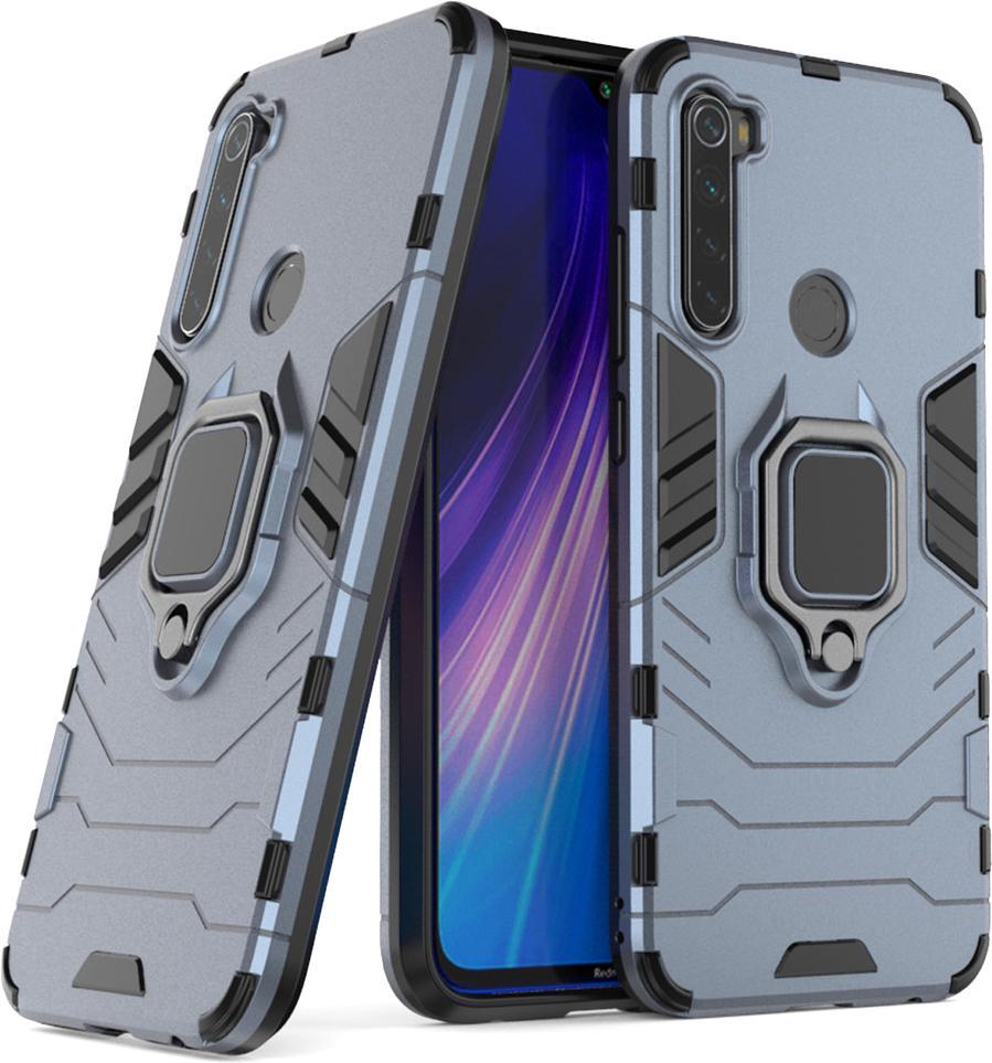 Противоударный чехол Xiaomi Redmi Note 8T (подставка кольцо) Graphite (10943-40)