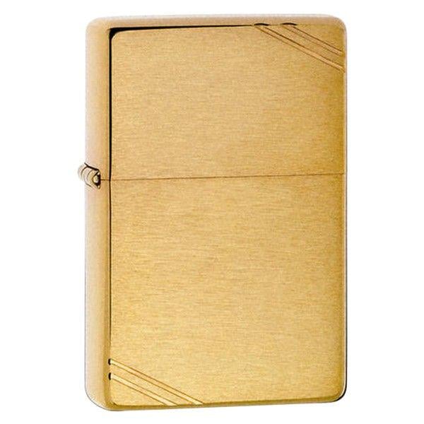 Зажигалка ZIPPO 240 Classic Vintage Brushed Brass