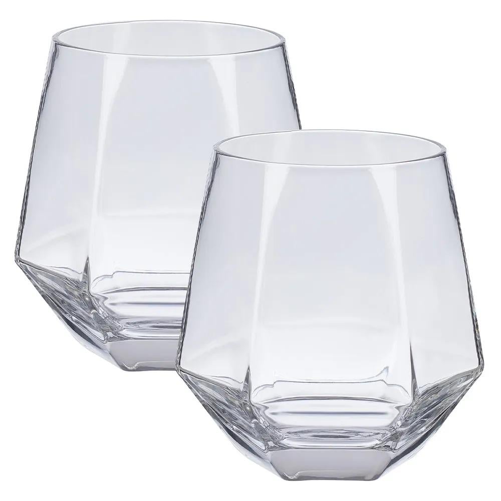 Набір пластикових склянок Діамант для напоїв святкові міцні 6 шт. 350 мл Прозорий - фото 11 Набір пластикових склянок Діамант для напоїв святкові міцні 6 шт. 350 мл Прозорий - фото 11