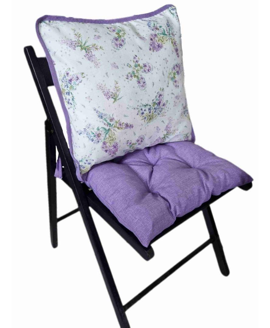 Подушка для стула Прованс Butterflies 40х40 см (26193)