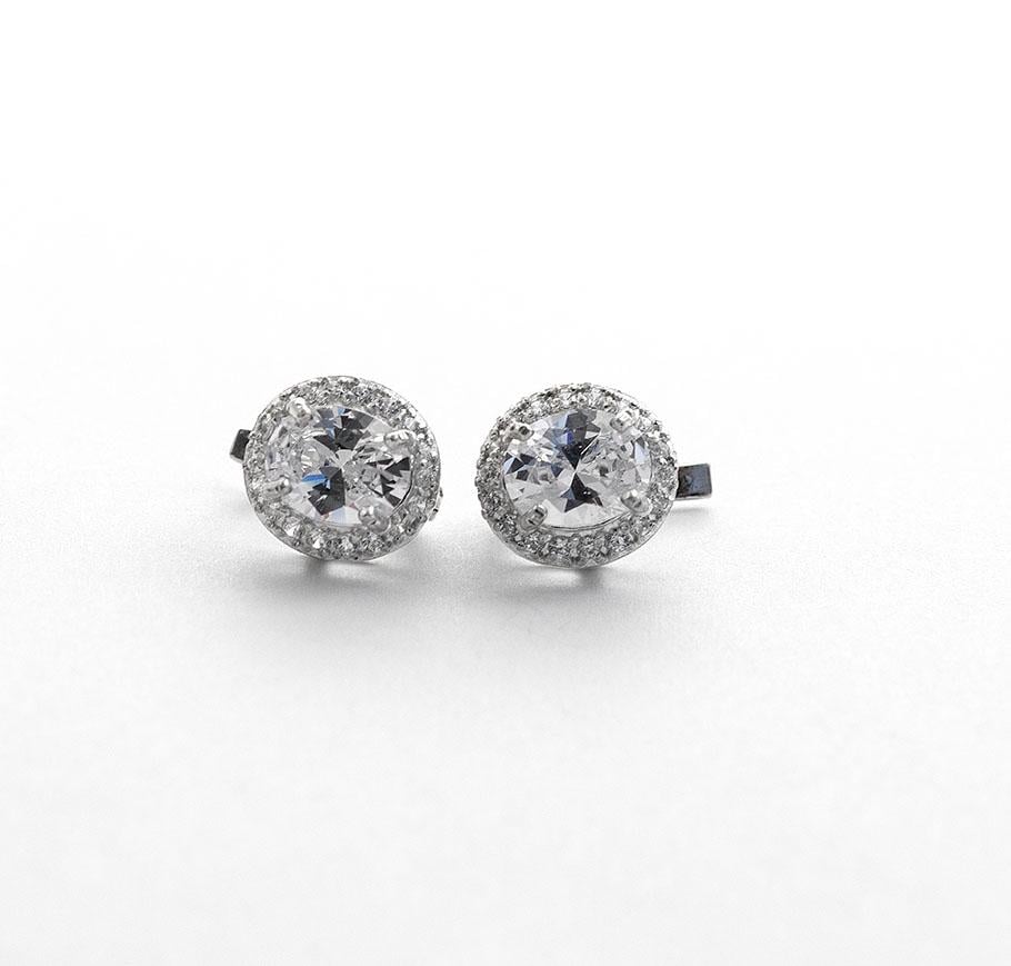 Сережки срібні Maxi Silver 7952 Овал (87952)