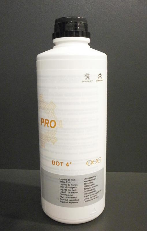 Тормозная жидкость Peugeot/Citroen Brake Fluid Dot 4+ 500 мл (699)