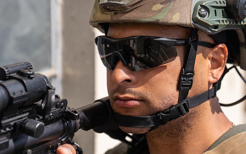 Очки Wiley X VAPOR COMM 2.5 Grey/Clear/Rust Matte Black Frame 3 линзы Черный матовый - фото 5