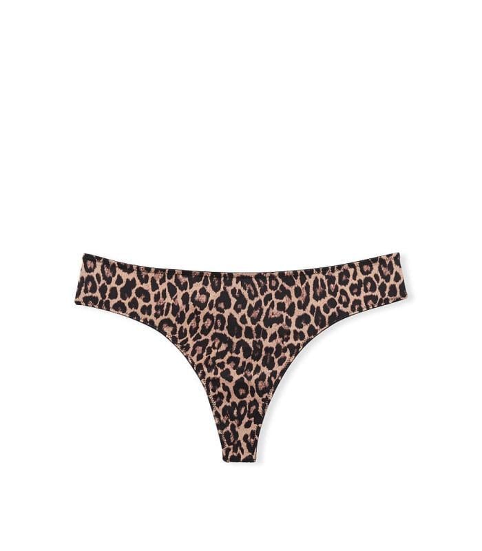 Трусики стринги Victoria's Secret Very Sexy So Obsessed Strappy Thong S Леопард (26676124)