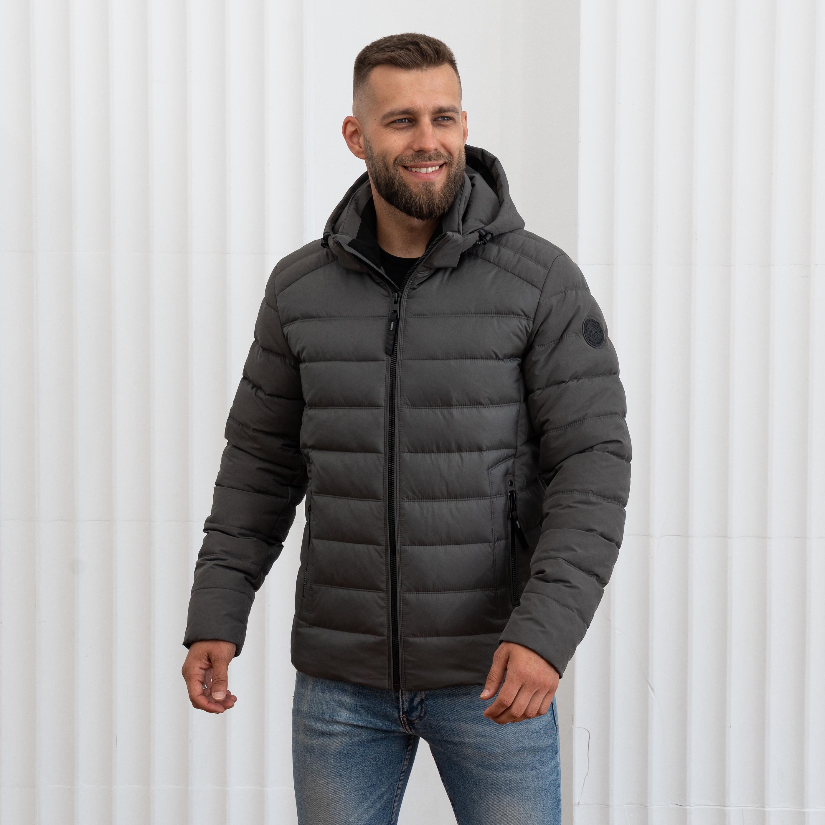 Куртка чоловіча зимова Vavalon 24-V р. 52 Графіт (29116020) - фото 1