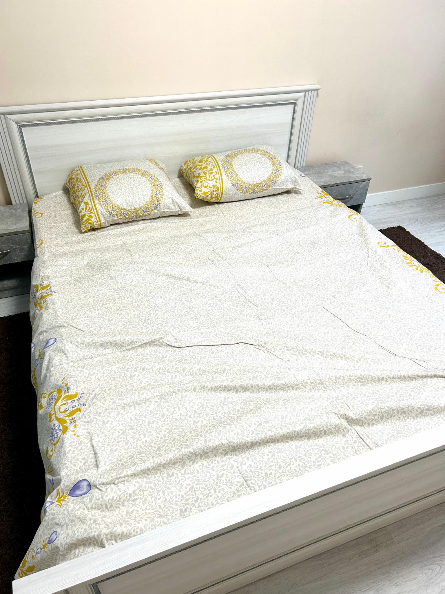 Комплект постільної білизни Кружечки полуторний 150х220 см (S-20-119/1.5)