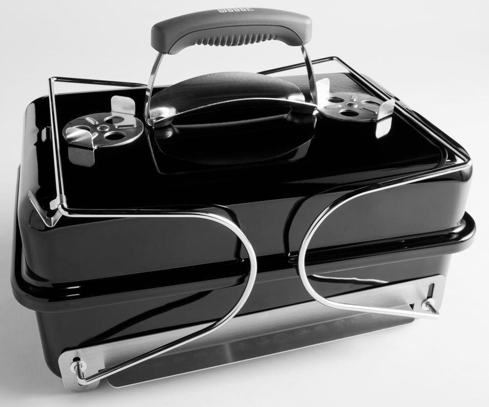 Гриль вугільний Weber Go-Anywhere Чорний (A-013290) - фото 2