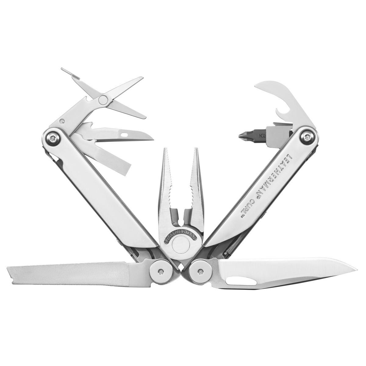 Мультитул Leatherman Curl 15 інструментів із чохлом (832932) - фото 6