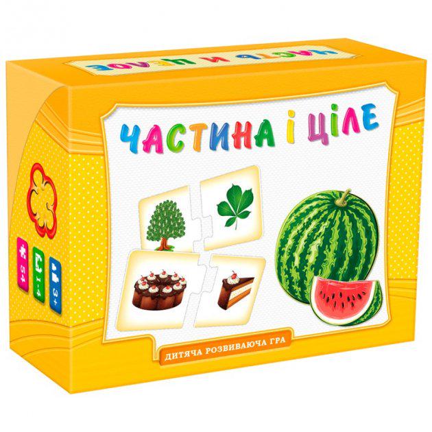 Настольная игра ARTOS GAMES Частичка и целое Разноцветный (SR-113-N-211)