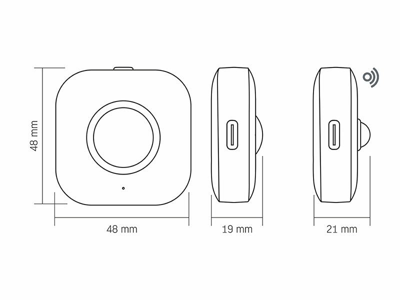 Набір світлодіодних світильників акумуляторних Videx VL-NL075-21 з датчиком руху (8802) - фото 8 Набір світлодіодних світильників акумуляторних Videx VL-NL075-21 з датчиком руху (8802) - фото 8