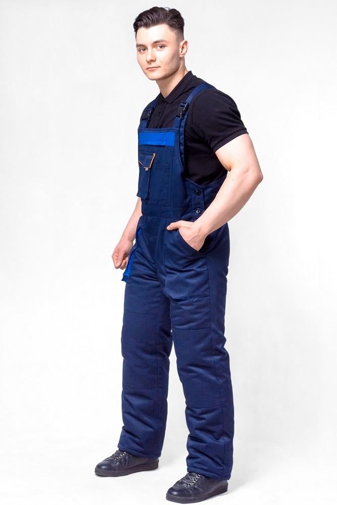 Напівкомбінезон утеплений Проспероус р. 56/58 Темно-синій (13768937) - фото 3 Напівкомбінезон утеплений Проспероус р. 56/58 Темно-синій (13768937) - фото 3