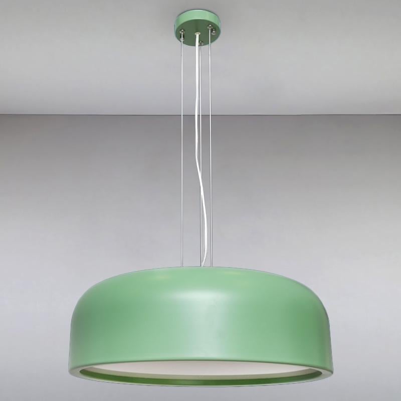 Люстра подвесная лофт Light House LS-15191-3 на три лампы Зеленый