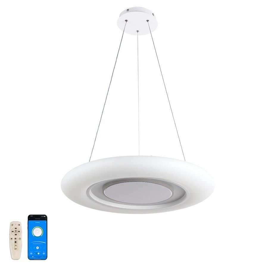 Люстра светодиодная подвесная 797MD6015 600 с пультом 84W Люстра светодиодная подвесная 797MD6015 600 с пультом 84W