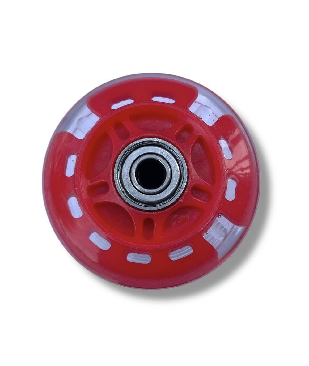Колесо для самоката/роликів підшипники ABES-7 зі світлом 69 мм Червоний - фото 3 Колесо для самоката/роликів підшипники ABES-7 зі світлом 69 мм Червоний - фото 3