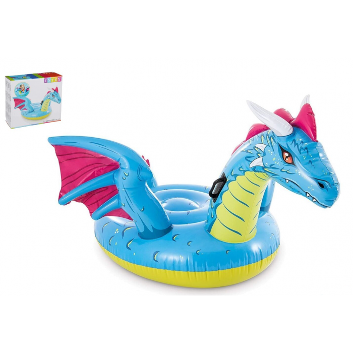 Плит для бассейна детский Intex NP Дракон 201х191 (52186) Плит для бассейна детский Intex NP Дракон 201х191 (52186)