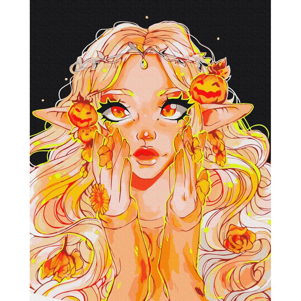 Картина по номерам ART CRAFT Осенняя эльфийка 40x50 см Разноцветный (PM-194-K-1188)