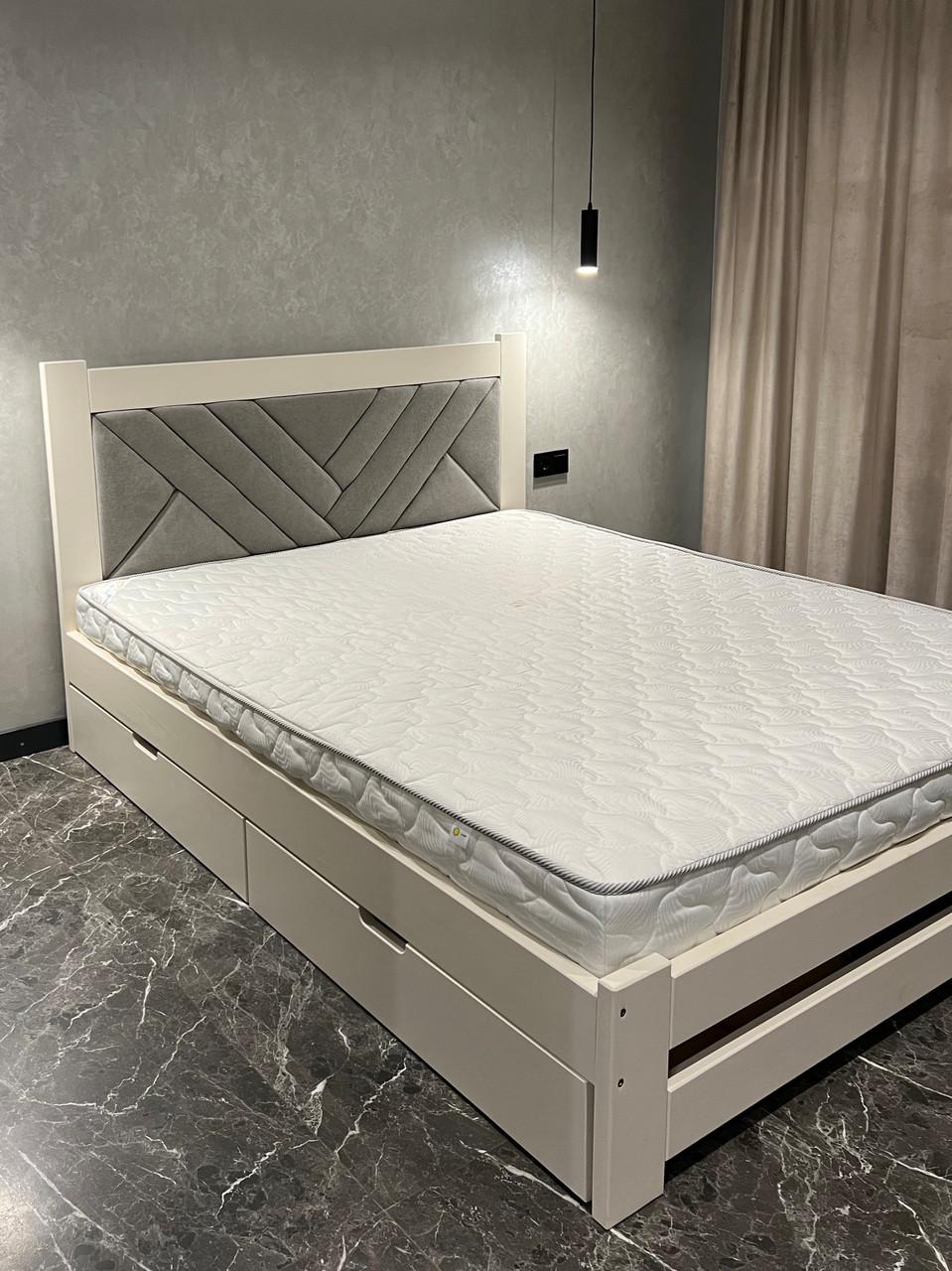 Кровать деревянная с мягким изголовьем 180x200 см (2448965249) - фото 2 Кровать деревянная с мягким изголовьем 180x200 см (2448965249) - фото 2