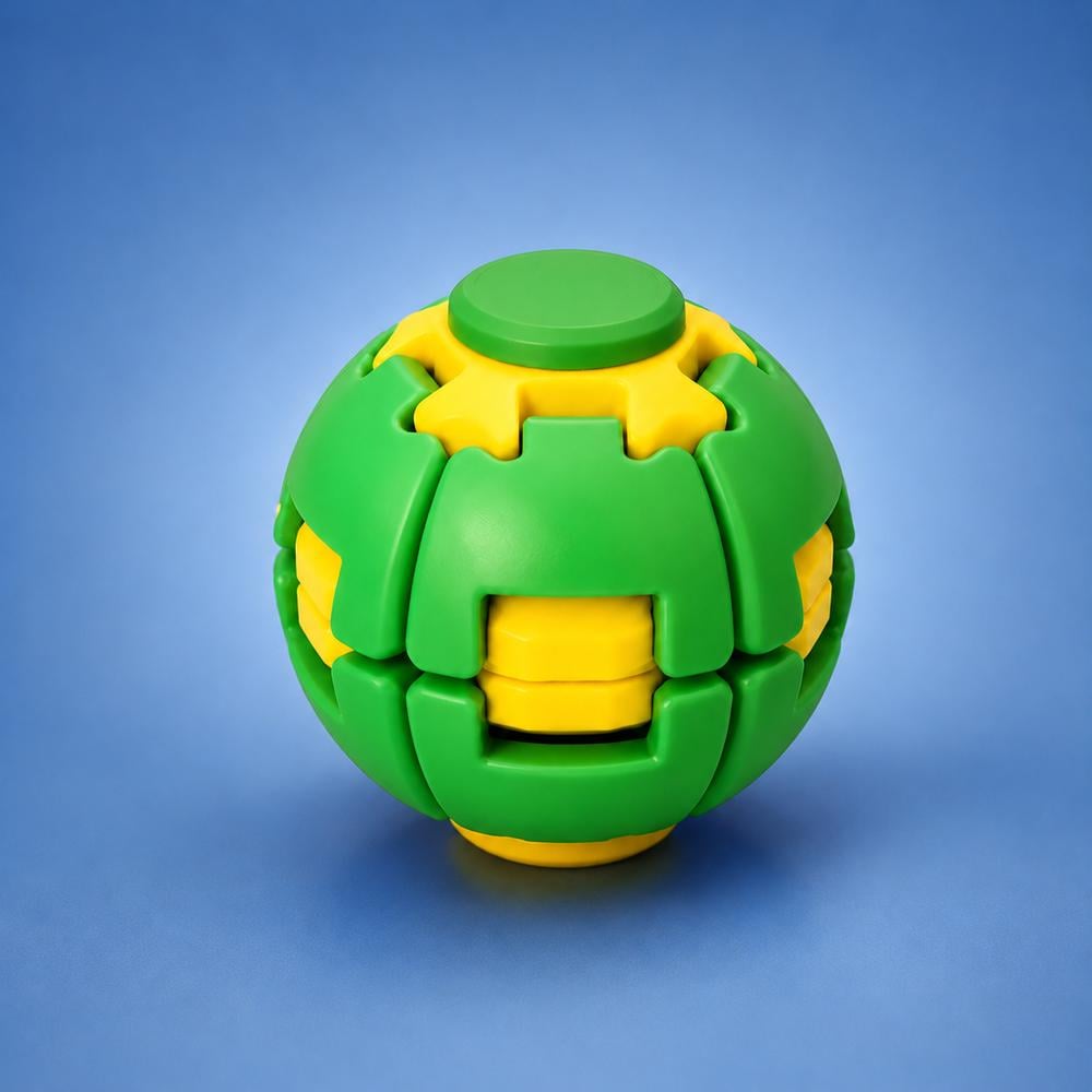 Іграшка антистрес Спінер Rotate Ball кулька для рук Зелений (52-зел-T-7)