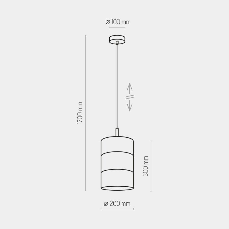 Люстра TK Lighting Bogart WH 3208 - фото 2