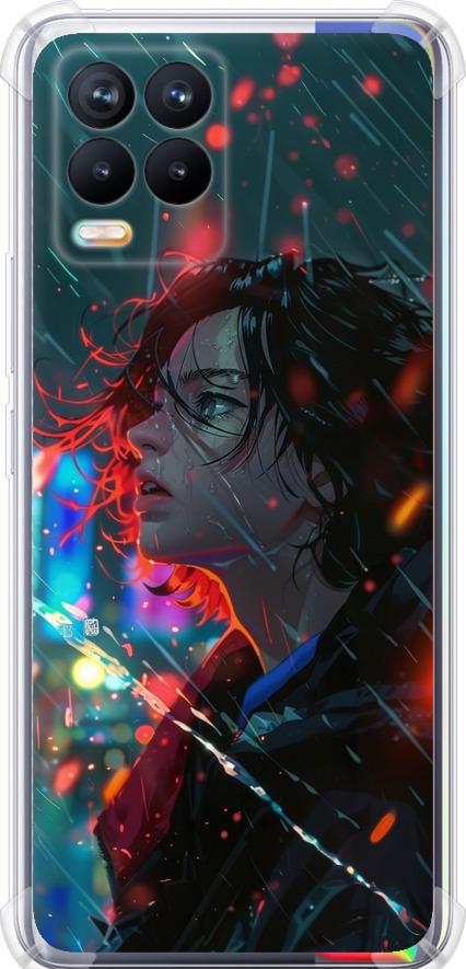 Чехол на Realme 8 Ночные огни (6096sp-2303-42517)