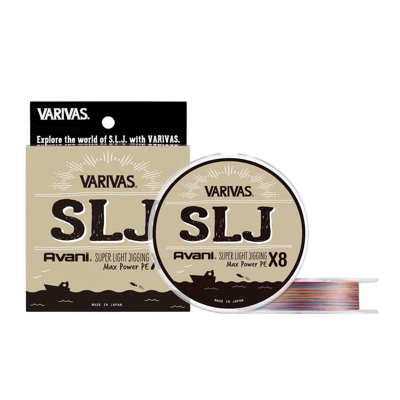 Шнур Varivas SLJ MAX Power PE X8 #1,0/0,165 мм 20,2lb/9,0 кг 150 м Multicolor (2171700428)
