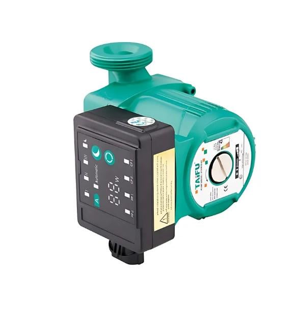 Насос циркуляционный энергосберегающий Taifu star25/6A/130 45 Вт с кабелем и гайками (TF0082)