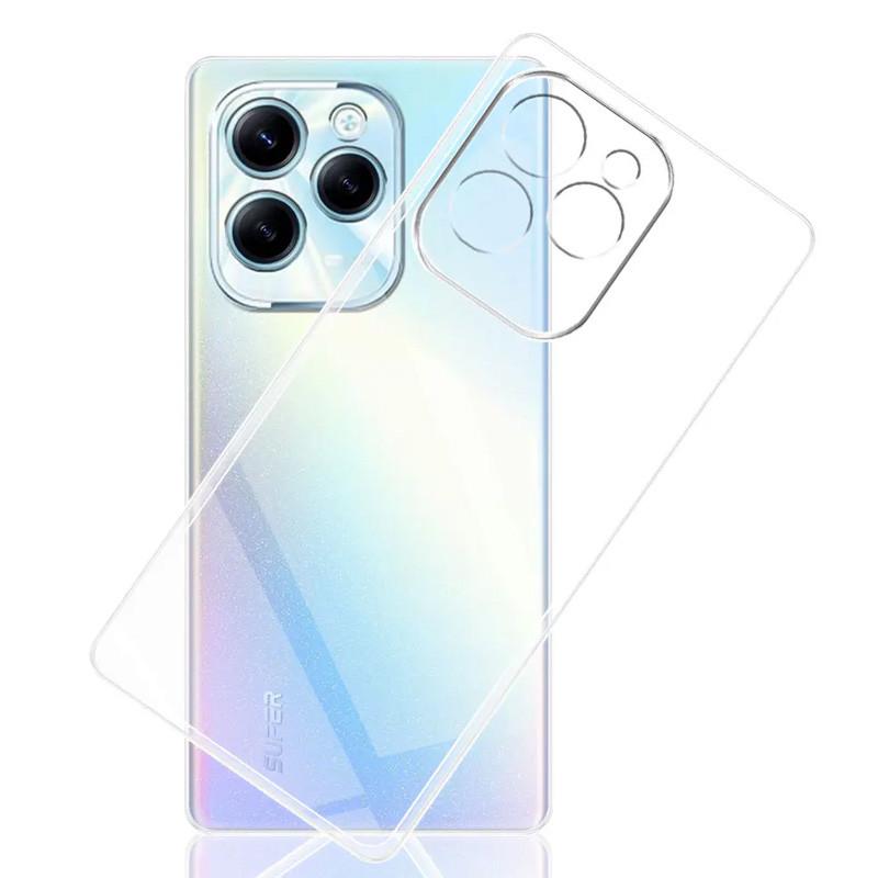 Противоударный TPU чехол Epic Transparent 1,5mm Full Camera для Infinix Hot 40 / 40 Pro / Tecno Spark 20 Pro Бесцветный (прозрачный) - фото 2