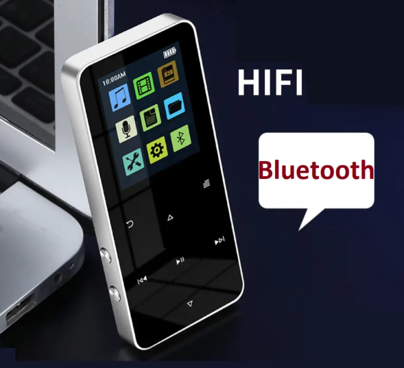 MP3-плеєр Bluetooth 5.0 RIJAHO із зовнішнім динаміком Білий - фото 2