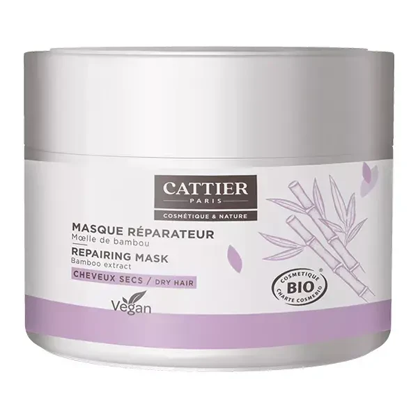 Маска органическая восстанавливающая с экстрактом бамбука Cattier Paris Repairing Mask 200 мл (2272946157)